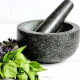 darrahopens Home & Garden > Kitchenware Large Pestle and Mortar Set Durable Granite Stone Spice & Herb Crusher