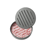 darrahopens Home & Garden > Kitchenware Large Round Hamburger Patty Maker Grill Press Burger Metal Mold Cooking Tools