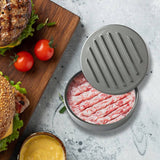 darrahopens Home & Garden > Kitchenware Large Round Hamburger Patty Maker Grill Press Burger Metal Mold Cooking Tools