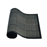 Darrahopens Home & Garden > Kitchenware Louis Bamboo Table Runner Black Grey 140 x 33cm