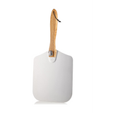 Darrahopens Home & Garden > Kitchenware Metal Pizza Peel with Foldable Wood Handle