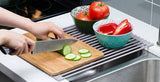 Darrahopens Home & Garden > Kitchenware Over The Sink Multipurpose Roll-Up Dish Drying Rack (52 x 33 cm)
