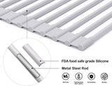 Darrahopens Home & Garden > Kitchenware Over The Sink Multipurpose Roll-Up Dish Drying Rack (52 x 33 cm)