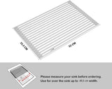 Darrahopens Home & Garden > Kitchenware Over The Sink Multipurpose Roll-Up Dish Drying Rack (52 x 33 cm)