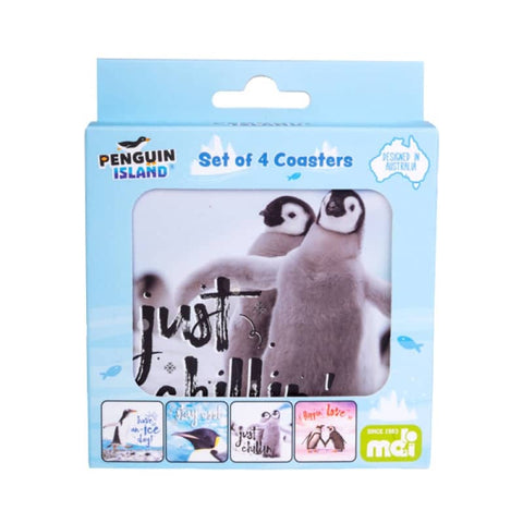 Darrahopens Home & Garden > Kitchenware Penguin Coasters Set