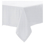 Darrahopens Home & Garden > Kitchenware Polyester Cotton Tablecloth White 150 x 220 cm