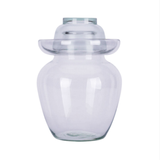 Darrahopens Home & Garden > Kitchenware Premium Chinese and Korean Fermentation Pickle Glass Jar Kimchi Sauerkraut Canisters & Jars Large 7.5L