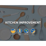 darrahopens Home & Garden > Kitchenware Professional Rolling Pin for Baking Premium 304 Stainless Steel Kitchen Rod