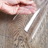 darrahopens Home & Garden > Kitchenware PVC Tablecloth Protector Table Cover Dining Table Cloth Plastic 2134x1070mm 1.5mm