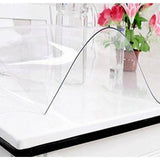 darrahopens Home & Garden > Kitchenware PVC Tablecloth Protector Table Cover Dining Table Cloth Plastic 2134x1070mm 1.5mm