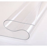 darrahopens Home & Garden > Kitchenware PVC Tablecloth Protector Table Cover Dining Table Cloth Plastic 2134x1070mm 1.5mm