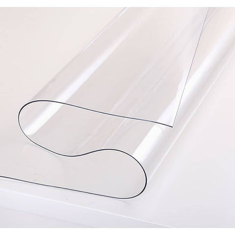 darrahopens Home & Garden > Kitchenware PVC Tablecloth Protector Table Cover Dining Table Cloth Plastic 2134x1070mm 1.5mm