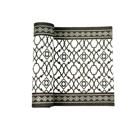 Darrahopens Home & Garden > Kitchenware Rans Cotton Vintage Table Runner - Black