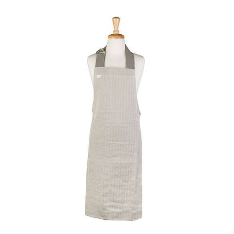 Darrahopens Home & Garden > Kitchenware Rans Herringbone Charcoal Cotton Apron