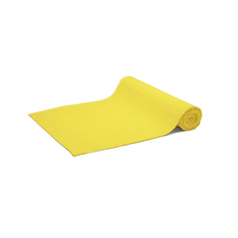 Darrahopens Home & Garden > Kitchenware Rans Lollipop Cotton Ribbed Runner - Yellow