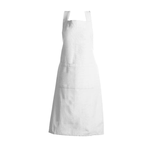 Darrahopens Home & Garden > Kitchenware Rans Manhattan White Cotton Apron