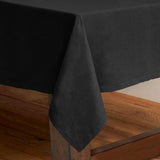 Darrahopens Home & Garden > Kitchenware Rans Pure Cotton Hemstitch Tablecloth 150 X 300 cm - Black