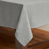 Darrahopens Home & Garden > Kitchenware Rans Pure Cotton Hemstitch Tablecloth 180 cm Round - Grey