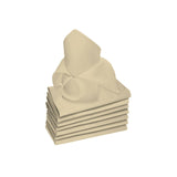 Darrahopens Home & Garden > Kitchenware Rans Set of 8 Lollipop Cotton Napkins - Natural