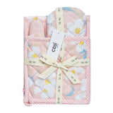 Darrahopens Home & Garden > Kitchenware Set of 3 Renee Cotton Cover Kitchen Textile Rose Pink