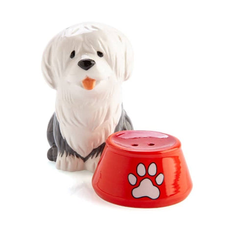 darrahopens Home & Garden > Kitchenware Sheepdog Bowl Salt Pepper Set