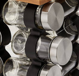 darrahopens Home & Garden > Kitchenware Spice Rack Organizer with 12 Pieces Jars for Kitchen