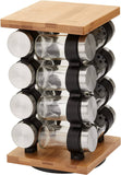 darrahopens Home & Garden > Kitchenware Spice Rack Organizer with 12 Pieces Jars for Kitchen