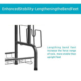 Darrahopens Home & Garden > Kitchenware Stainless Steel 2-Tier Dish Drying Rack with Utensil Holder, Cutting Board Holder and Dish Drainer for Kitchen Counter (Black)