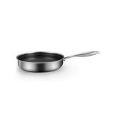 Darrahopens Home & Garden > Kitchenware Stainless Steel Frying Pan Non-Stick Cooking Frypan Cookware 28cm Honeycomb Single Sided