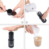 darrahopens Home & Garden > Kitchenware STARESSO Coffee Maker Red Dot Award Winner Portable Espresso Cappuccino Quick Cold Brew Manual Coffee Maker Machines All in One - Black