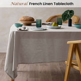 Darrahopens Home & Garden > Kitchenware Vintage Design Homewares Natural French Linen Tablecloth 150cm x 300cm
