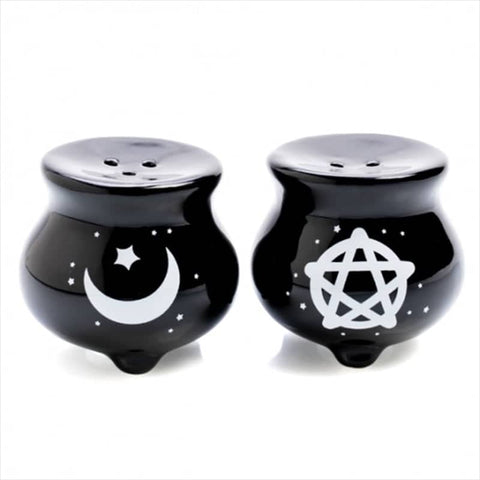darrahopens Home & Garden > Kitchenware Witches Cauldron Salt Pepper Set