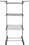 Darrahopens Home & Garden > Laundry & Cleaning 3 Tier Foldable Clothes Drying Rack for Laundry Dryer with Hanger Stand Rail Indoor