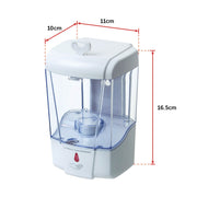 darrahopens Home & Garden > Laundry & Cleaning Automatic Liquid Soap/Alcohol Sanitizer Dispenser 700ML Hands-Free Sensor Wall