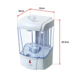 darrahopens Home & Garden > Laundry & Cleaning Automatic Liquid Soap/Alcohol Sanitizer Dispenser 700ML Hands-Free Sensor Wall