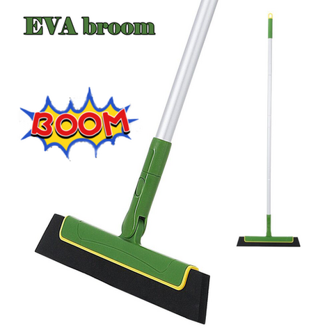 Darrahopens Home & Garden > Laundry & Cleaning Green Floor Squeegee WiperBroom Floor Tile Cleaning Household Extendable Handle