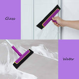Darrahopens Home & Garden > Laundry & Cleaning Purple Floor Squeegee WiperBroom Floor Tile Cleaning Household Extendable Handle