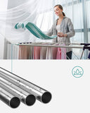 Darrahopens Home & Garden > Laundry & Cleaning SONGMICS Foldable 2-Level Clothes Airer