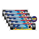 Darrahopens Home & Garden > Laundry & Cleaning Xtra Kleen 240PCE 76L Garbage Bin Liners Tear & Leak Proof 76.5 x 90cm