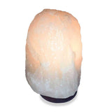 Darrahopens Home & Garden > Lighting 12V 12W 1-2Kg Himalayan White Salt Lamp Crystal Rock Natural Shape Unique Lamps