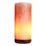 Darrahopens Home & Garden > Lighting 12V 12W Cylinder Himalayan Pink Salt Lamp Carved Rock Crystal Light Bulb On/Off