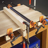 darrahopens Home & Garden > Lighting 3/4" Wood Gluing Pipe Clamp Set (4 Pack) Heavy Duty PRO Woodworking Cast Iron