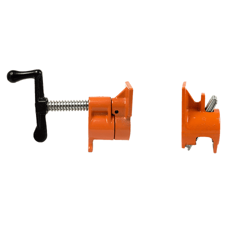 darrahopens Home & Garden > Lighting 3/4" Wood Gluing Pipe Clamp Set (4 Pack) Heavy Duty PRO Woodworking Cast Iron