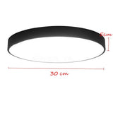 darrahopens Home & Garden > Lighting 30CM LED Ceiling Light Modern Surface Mount Flush Panel Downlight Ultra-thin