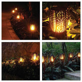 Darrahopens Home & Garden > Lighting 51 LED Bulbs Torch Solar Garden Outdoor Flame Dancing Flickering Light Auto Lamp