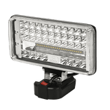 Darrahopens Home & Garden > Lighting 7" 18V Li-ion LED Work Light Torch Workshop Flashlights Camping for Makita Battery