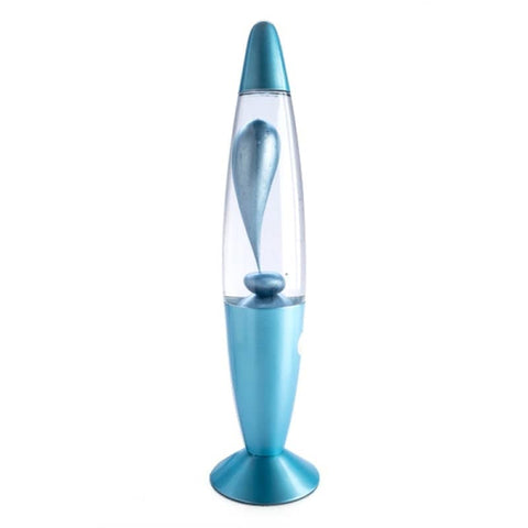 darrahopens Home & Garden > Lighting Blue Metallic Magma Motion Lamp