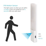 darrahopens Home & Garden > Lighting EL608 Rechargeable Infrared Motion Sensor Wall LED Night Light Torch (Warm White)
