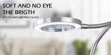 Darrahopens Home & Garden > Lighting Lighting LED 8X Magnifying Lamp with Metal Clamp 360&deg; Flexible Gooseneck and USB Plug Design for Tattoo, Manicure and Reading
