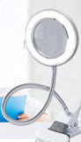 Darrahopens Home & Garden > Lighting Lighting LED 8X Magnifying Lamp with Metal Clamp 360&deg; Flexible Gooseneck and USB Plug Design for Tattoo, Manicure and Reading